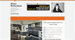 Desktop Screenshot of diane-richardson.com
